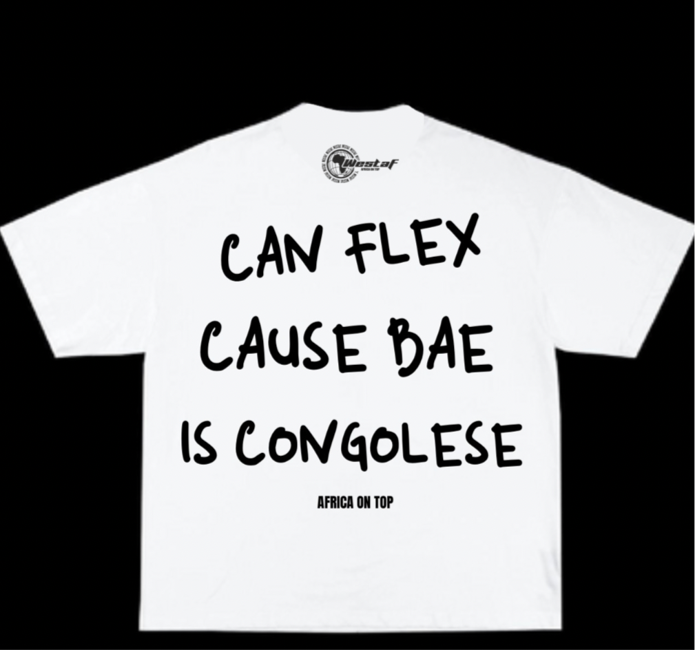 Oversized Tee « CAN FLEX CAUSE BAE IS… »