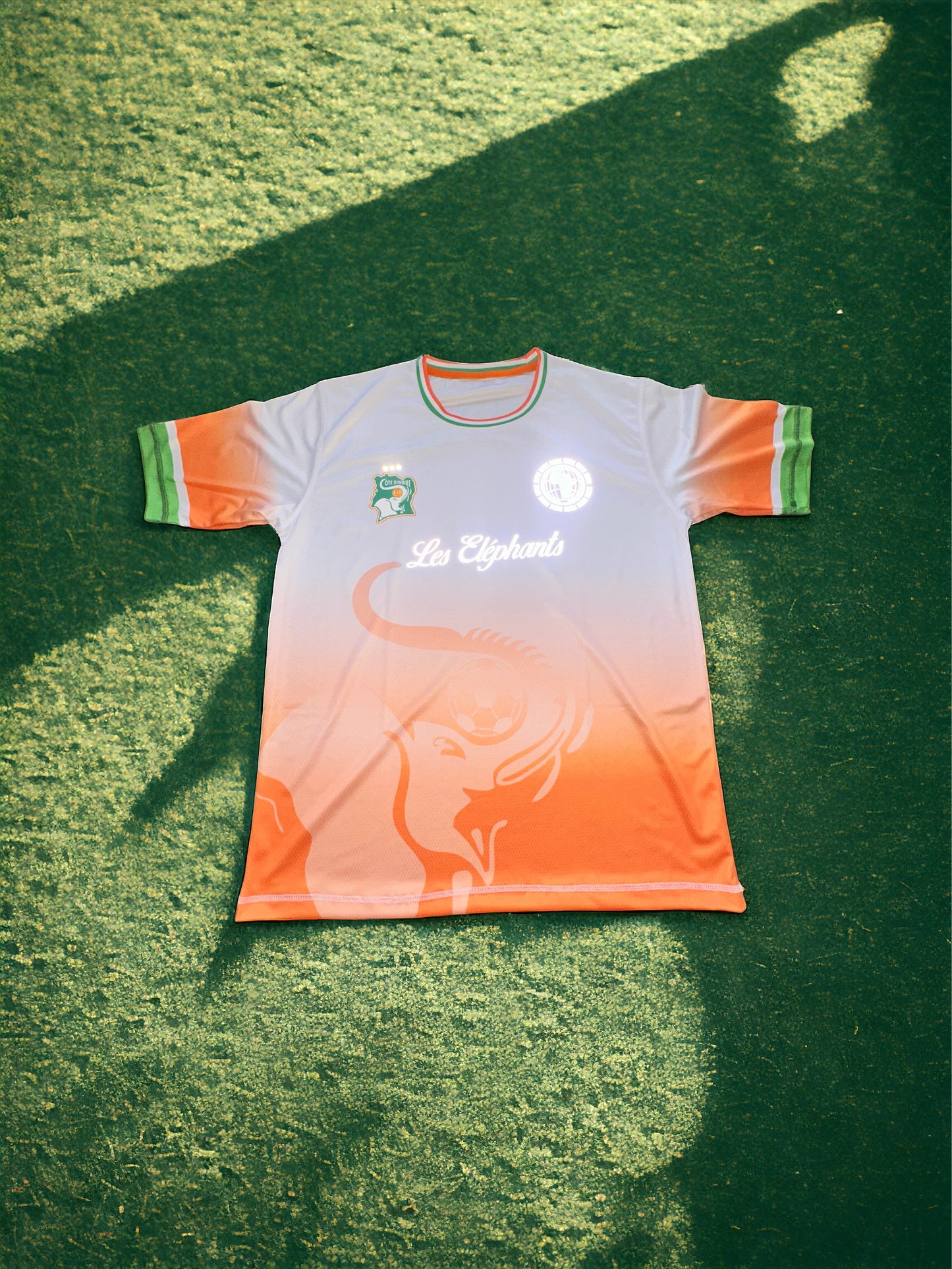 Maillot Édition limitée Côte d’Ivoire Blanc 🇨🇮