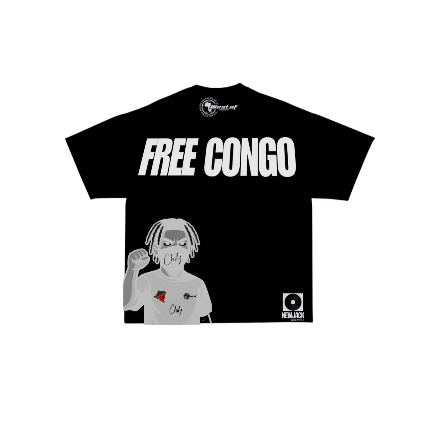 Tee Shirt Oversized Chily BLACK EDITION