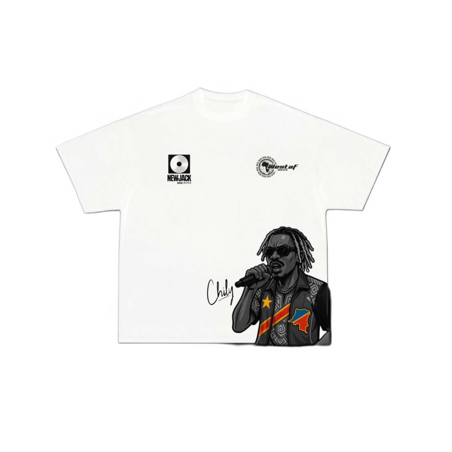 Tee Shirt Oversized Chily WHITE EDITION