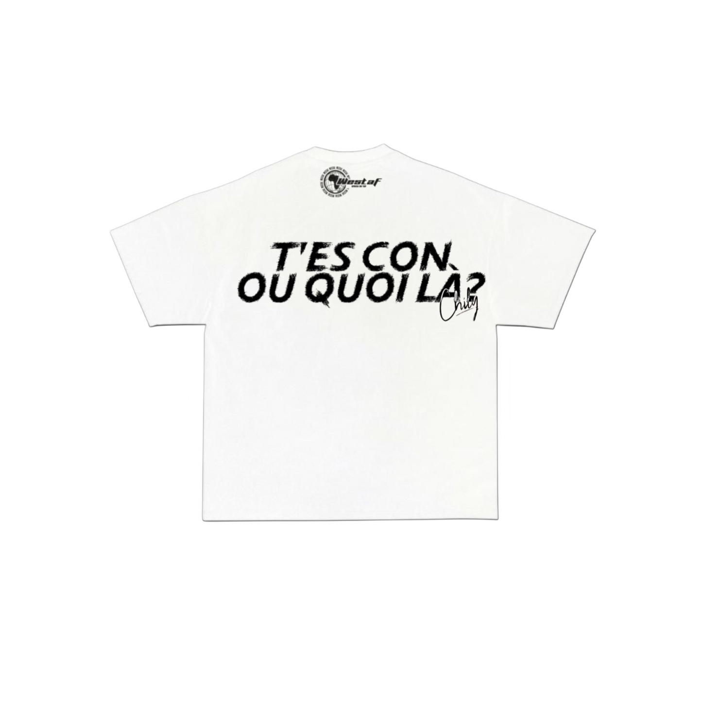 Tee Shirt Oversized Chily WHITE EDITION