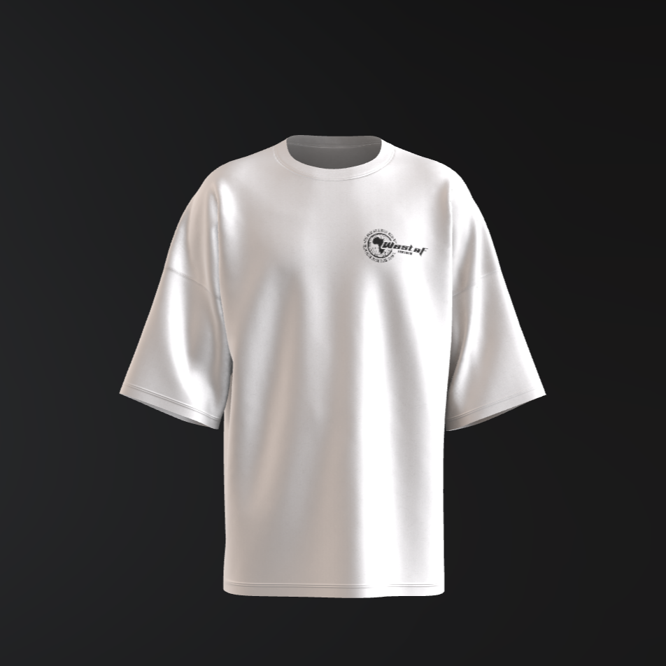 Oversized Tee « CAN FLEX CAUSE BAE IS… »